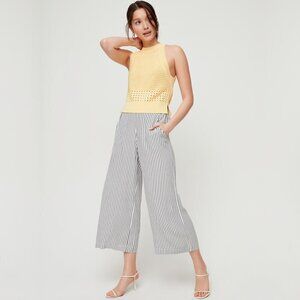 WILFRED | Aritzia Faun Striped Wide-Leg Pant | Sz. S